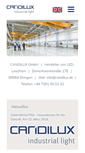 Mobile Screenshot of candilux.de